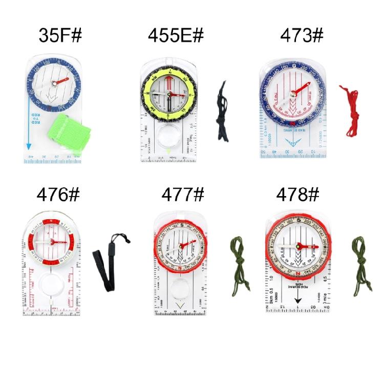Baseplate Map Compasses with Scale Ruler Accurate Orienteering Compasses for Backpacking, Camping, Survival Navigation