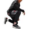 HUGO BOSS SS22 Knitted Fabric Sports Sweatpants Men's Black 50478768-001