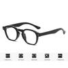 Trendy Photochromic Myopia Glasses Women Men Anti Blue Light Near Sight Eyeglasses Round Frame Color Change Eyewear 0 To -4.0