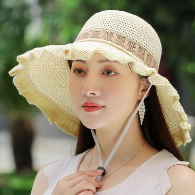 Pălărie Pliabilă Vară Dama Pălărie de Soare Pălărie de Soare Bor Mare Pălărie de Plajă Pălărie Tip Bazin