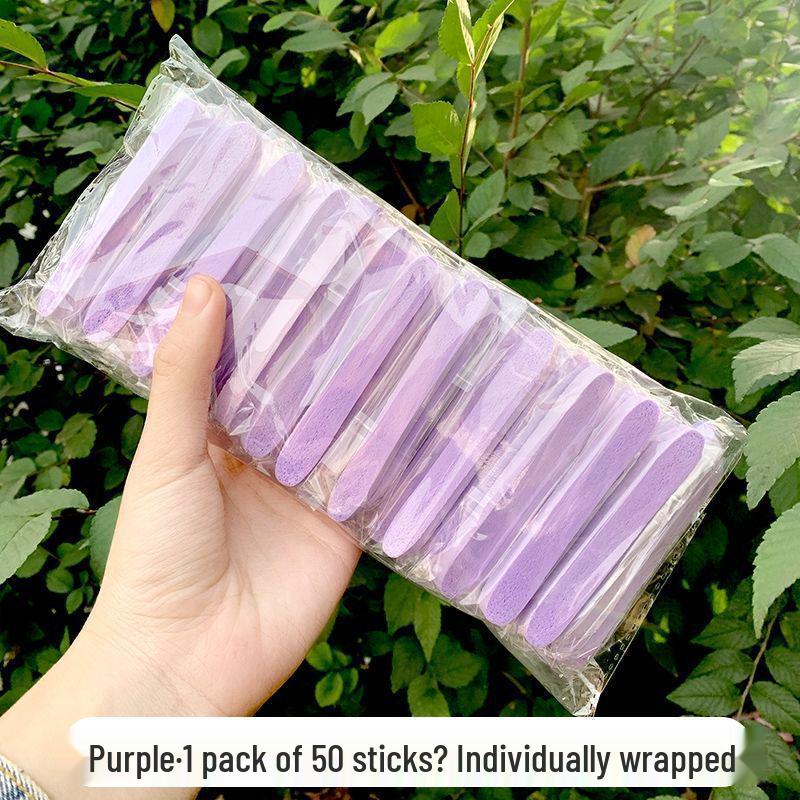 Individually Wrapped Compressed Face Cleansing Cotton Puff - Single Use Makeup Remover Sponge