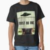 Trust No One 1104 Vintage Sci Fi Tv Series The X Files Movie Gift T Shirt for Man Alien Graphic
