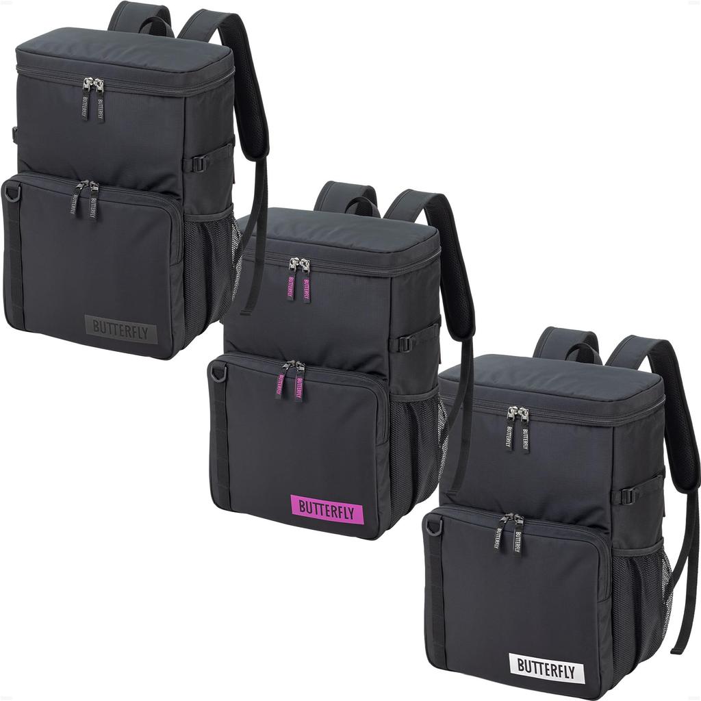 Batoh na stolní tenis Mobilitas Backpack Water Repellent 63370 Black [Butterfly]