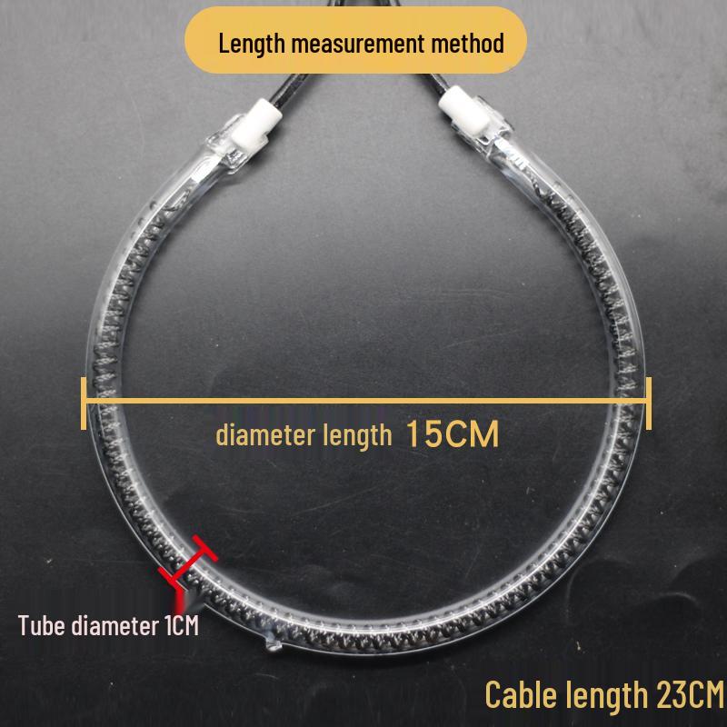 Halogen Air Fryer Carbon Fiber Heating Tube for Universal Oven and Barbecue