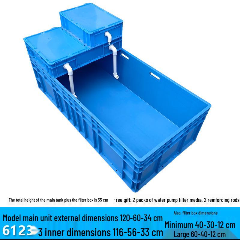 Enhanced Circulation System Filter for Large Fish/Turtle Tanks