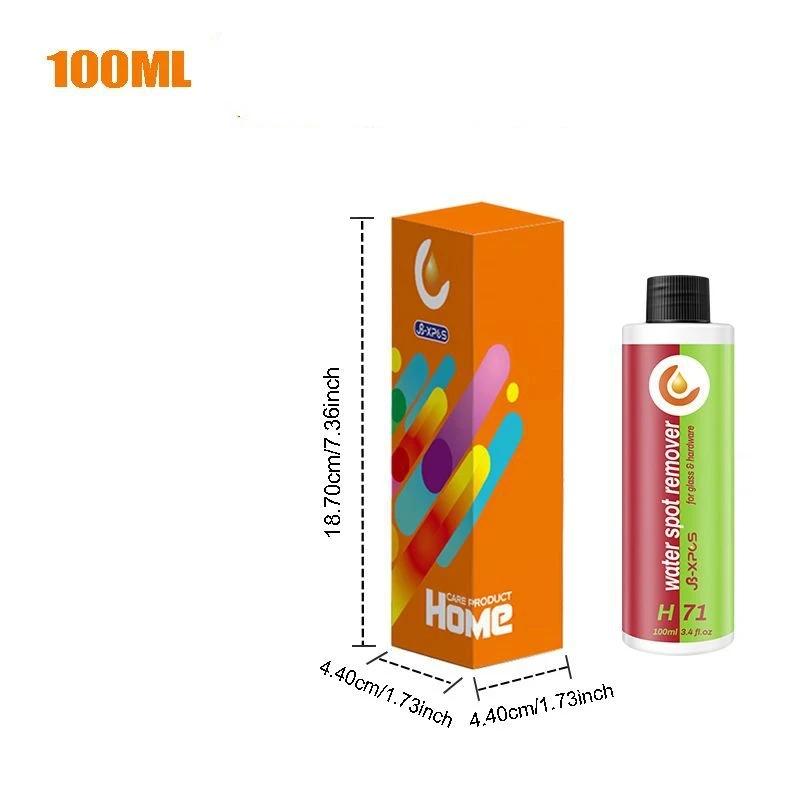 

Hard Water Spot Remover Bathroom Cleaner Descaling Degreasing Agent For Shower Door Ceramic Tiles Stainless Steel Film Removal 100ml