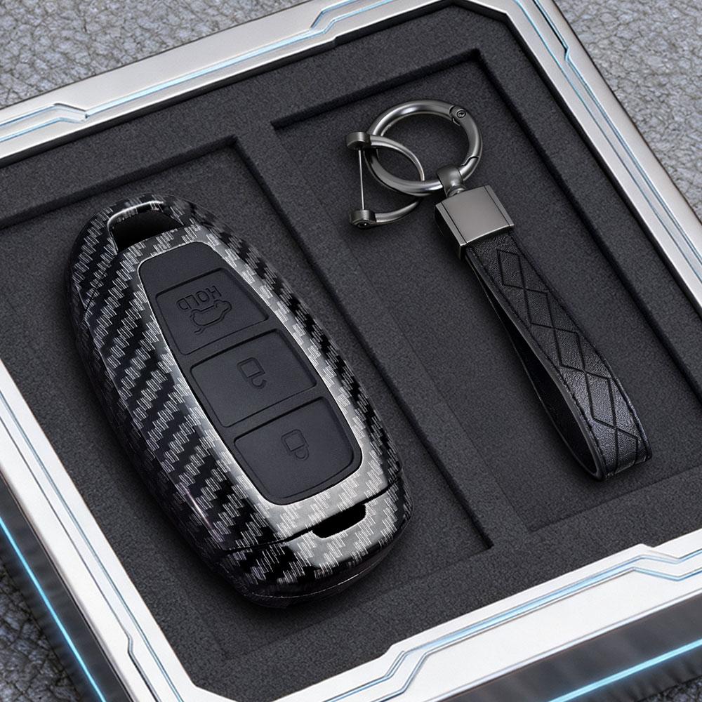 

Car Key Fob Case Key Fob Cover For Hyundai I30 Ix35 Kona Encino Solaris Azera Grandeur Ig Accent Santa Fe Palisade Keychain