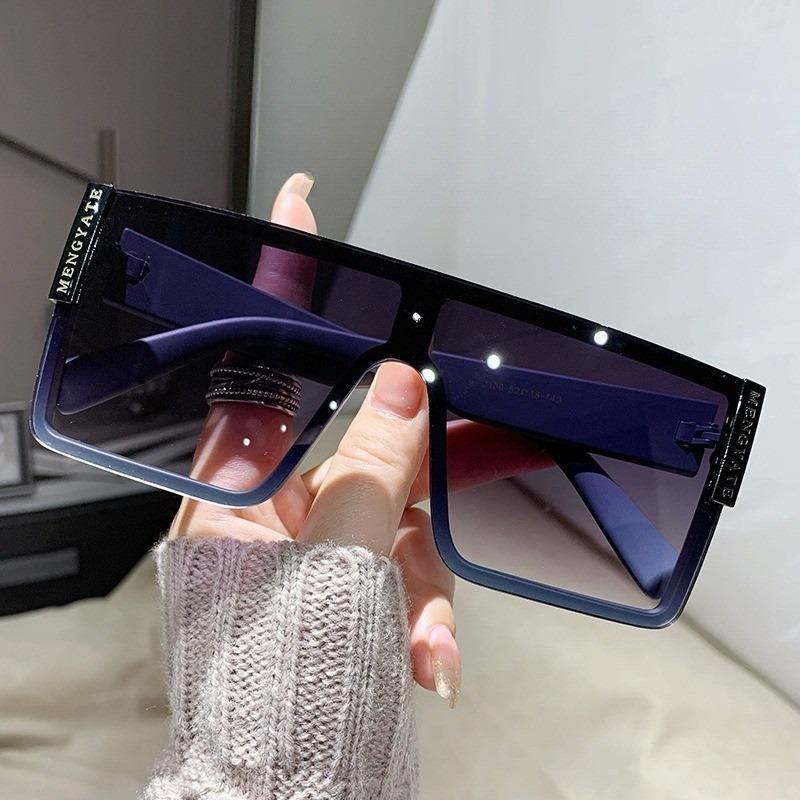 

Fashion Large Frame Square Women Sunglasses Gradient Lens Outdoor UV Protective Shades Glasses for Men Women