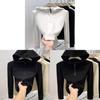 Plain Color Double Sided Fleece Hoodie For Women With Zippered Design For Casual Winter Wear