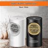 Мини Портативный Электрический Вентилятор-Обогреватель Горячего и Холодного Ветра Сенсорный Переключатель Маленький Радиатор Обогреватель Плита для Дома Офиса Путешествий Черный/Белый