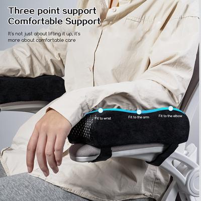 2pcs Armrest Cushion,Office Chair Arm Rest Elbow Support Pads,Soft Comfortable Chair Arm Support Pads For Various Types Chair