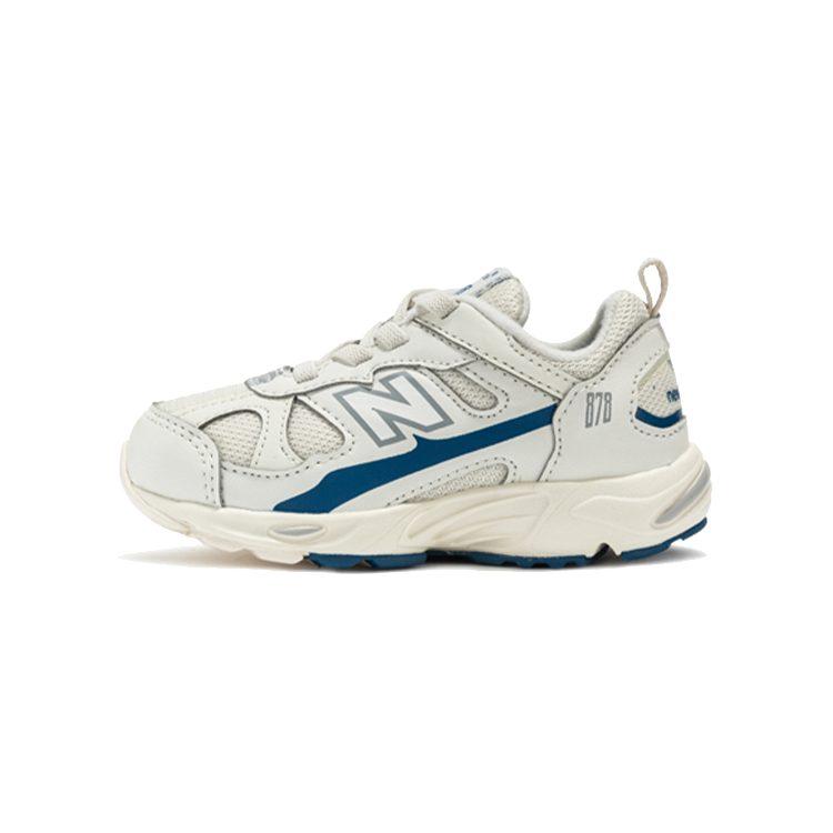 New Balance NB 878 Comfortable Cushioning Abrasion Resistant Breathable Low Top Running Shoes Milk White IV878KSA