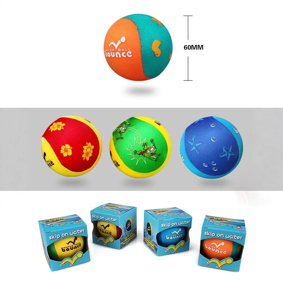 Premium Bouncing TPR Water Ball: Stretch Fabric Beach & Pool Toy for Fitness & Games