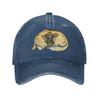 Punk Unisex Cotton Sleeping Golden Retriever Baseball Cap Adult Animal Dog Bear Adjustable Dad Hat Women Men Hip Hop