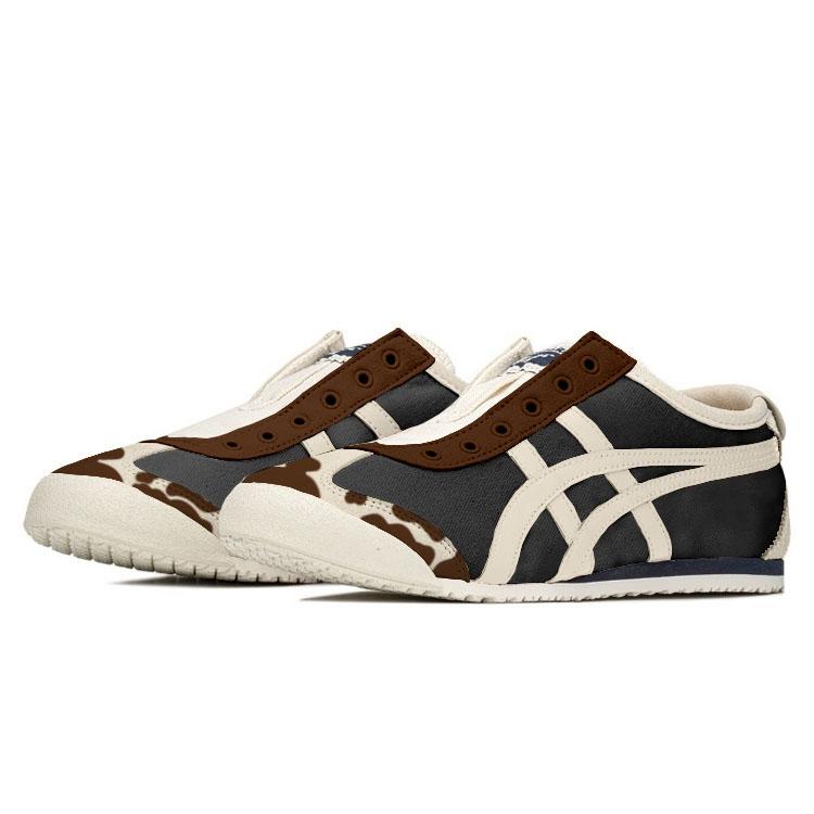 ONITSUKA TIGER MEXICO 66 SLIP ON Low Top Casual Shoes Unisex Dark Brown 1183A360-205(TeamY-)