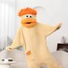 Grappige Draagbare Grote Mond Onesie Pyjama voor Kinderen, Volwassenen, Gezellige Fleece Huis Kleding, Met Capuchon Zacht Pluche Eendelig Jumpsuit