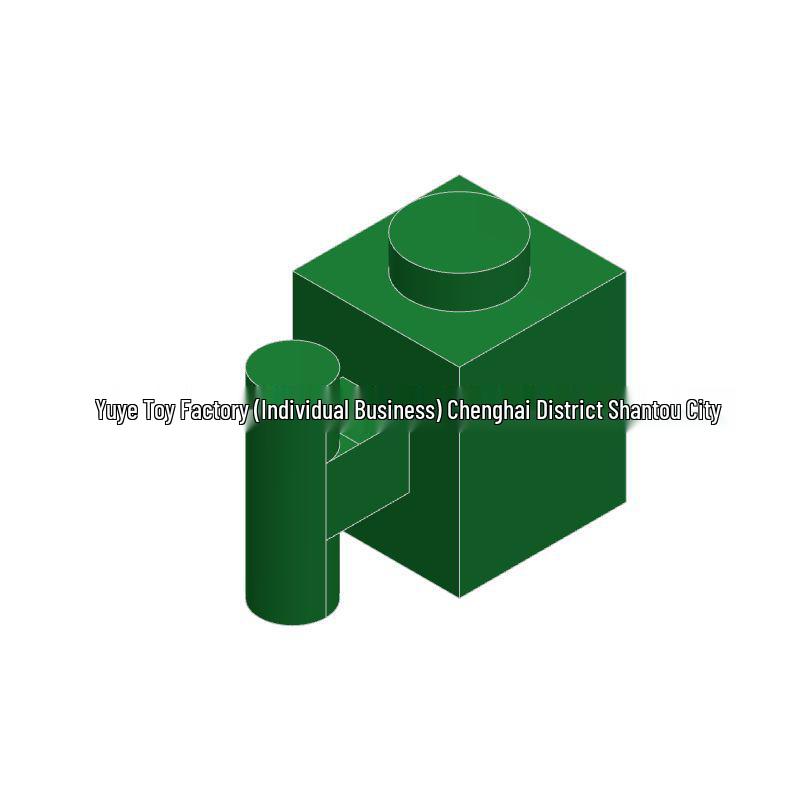 Small Particle Building Blocks: 1x1 Single-Sided Handle Brick - Educational Toy & Universal Accessory
