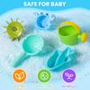 Baby Bath Toys for 1 2 3 4 Year Olds Toddler Kids - 10PCS Mould Free Water Play Swimming Pool Toys No Mould Watering Can Bath Boats Bath Cups for Boys