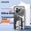 KOOLIFE Protective Case for Redmi K80 Ultra / Xiaomi Redmi K80 Ultra, Full Coverage Clear Soft with Lens Protection, Anti-fingerprint Back Cover