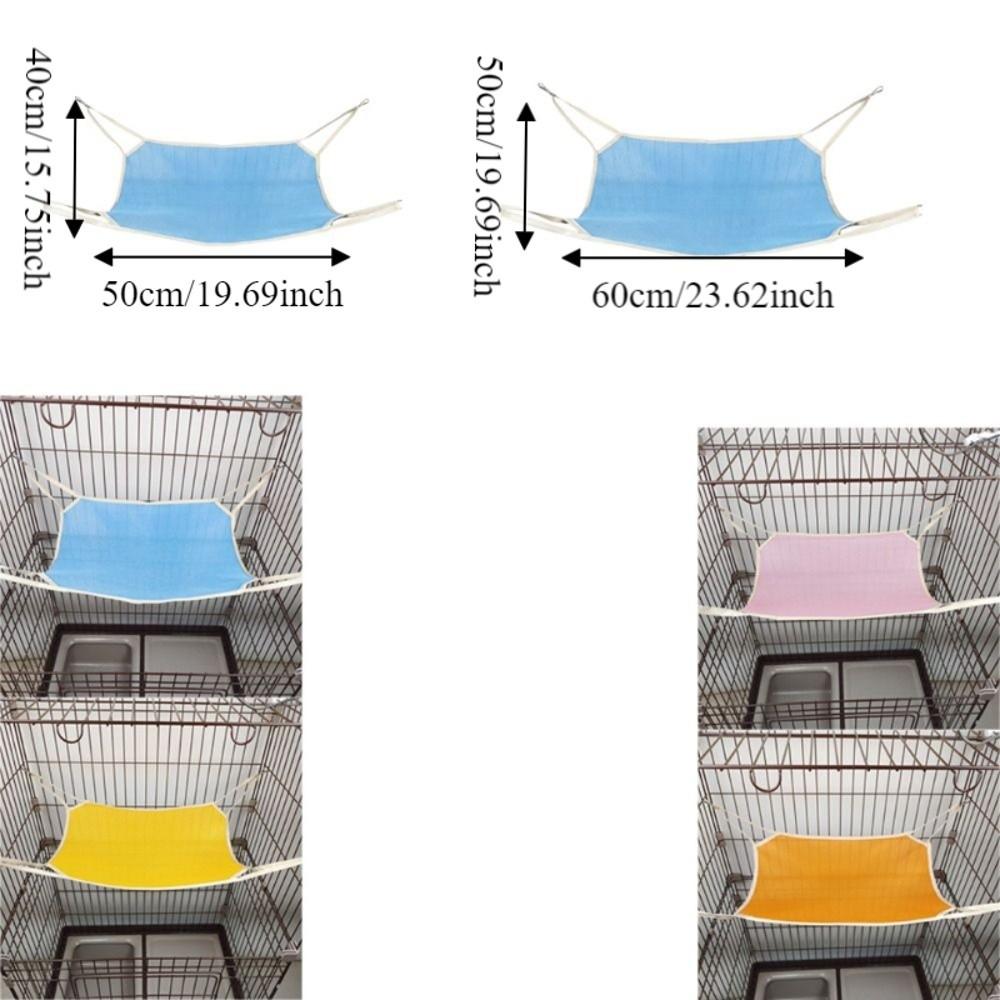 Breathable Mesh Cat Hanging Hammock Wear Resistant Hanging Sleeping Bed  for Cats and Dogs
