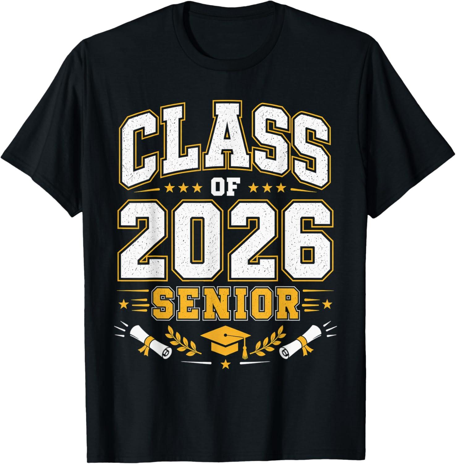Class of 2026 Senior 2026 School Graduation Unisex T-Shirt S