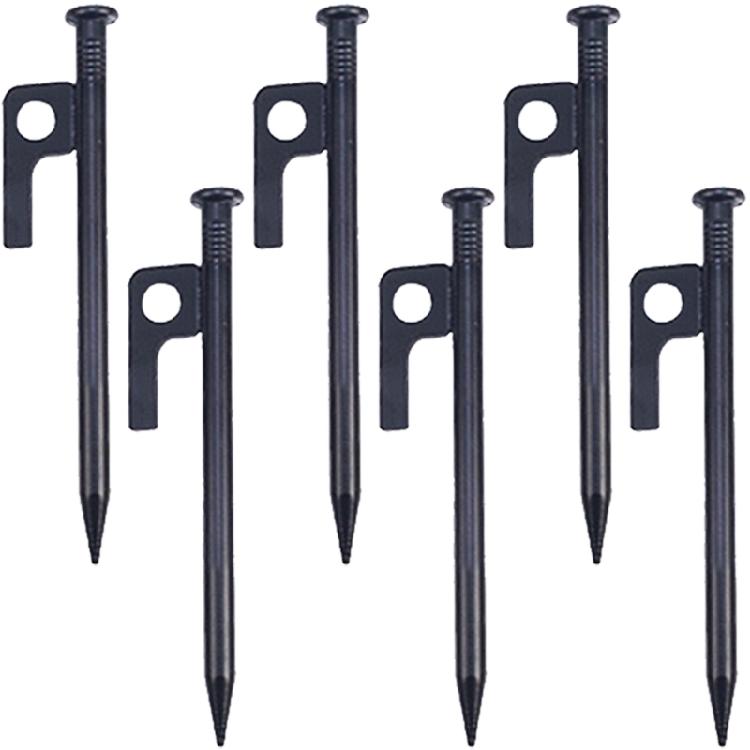 

Стальные Колышки для Палатки Тяжелого Типа Защищенные от Ржавчины Колышки для Земли для Кемпинга Пляжа Пешего Туризма Надежные Ветрозащитные 15 cm