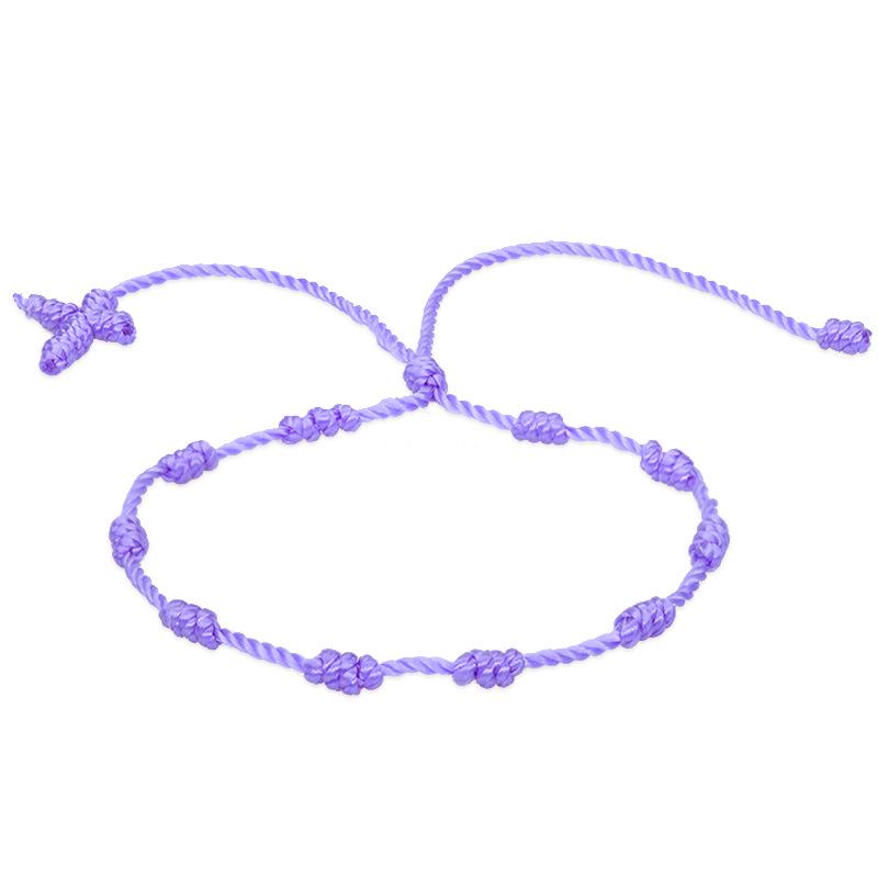 Multicolor Zodiac Friendship Bracelet for Parent-Child, Men & Women