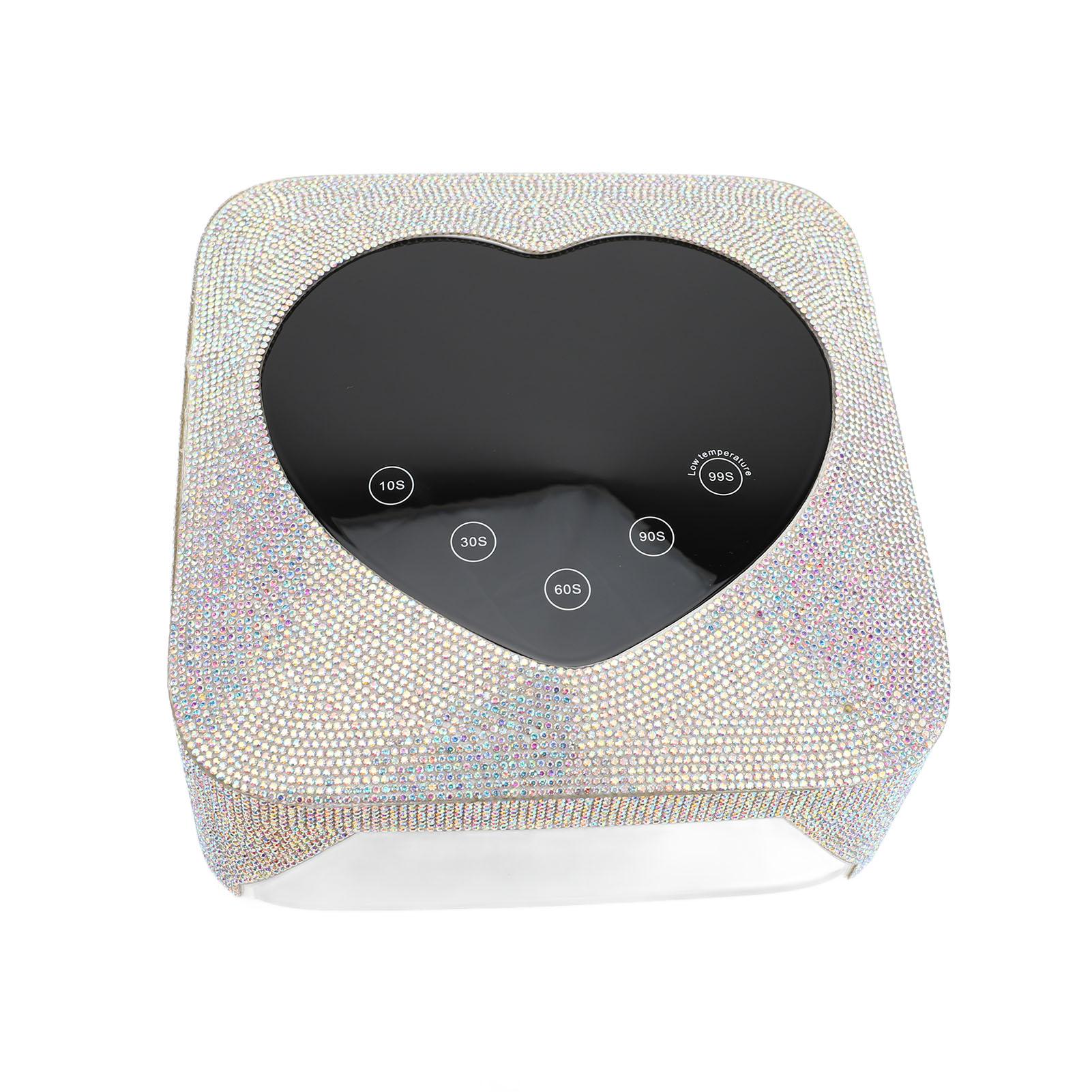 

Лампа для ногтей беспроводная светодиодная лампа для ногтей быстрой сушки профессиональная 72 Вт перезаряжаемая сушилка для ногтей с UK PLUG