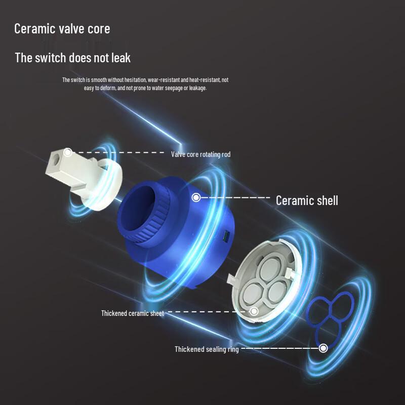 Submarine Stainless Steel Hot & Cold Basin Faucet
