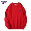 Reebok New Women's Embroidery Round-neck Sweatshirt for Spring and Autumn Women's Hoodie