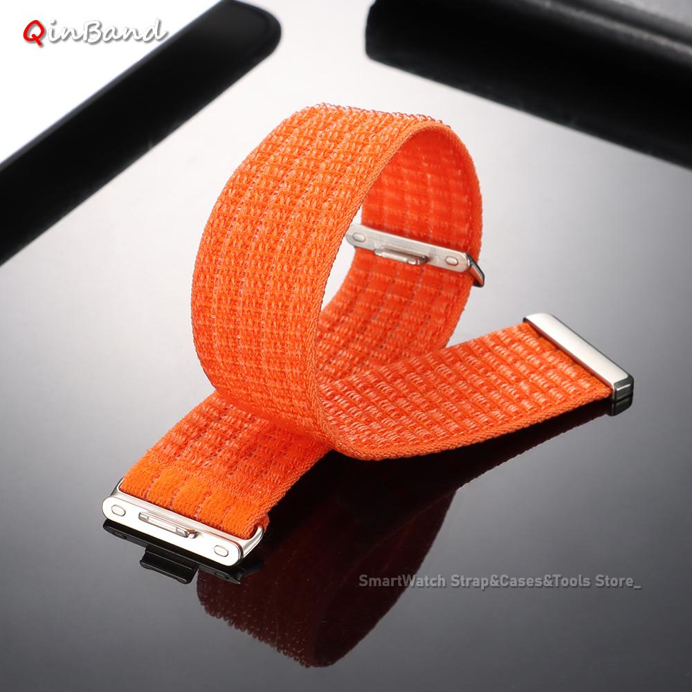 Ribbed Nylon Loop Watch Band for Huawei Watch Fit 5 Pro 4 Pro Sports Bracelet Belt for Huawei Watch 5/4/3 Wristband Accessories
