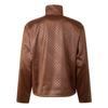 Adidas Originals FW24 CN TT Monogram Series Loose Fit Stand Collar Long Sleeve No Hood Pilot Jacket Unisex Jacket Brown JX4202