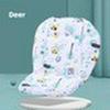 Cuscino Spesso in Cotone per Seggiolino Passeggino e Sedia Alta per Bambini