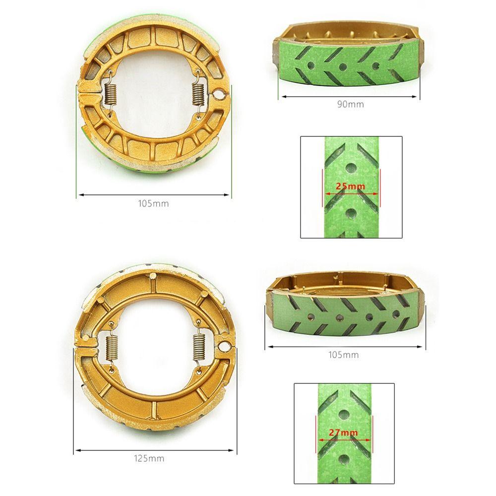 110 130 Drum Brake Shoes Disc Brake Brake Pad Block Motorcycle Disc Brake Pads Electric Vehicle
