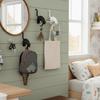 Traceless Wall Hanger Cute Decorative Hook Cartoon Animal Cat-Shaped Wall Hook  Kitchen Wall