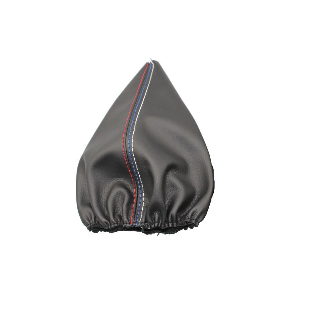 Car Shift Gear Stick Dust-proof Cover Handbrake Handle Faux Leather Cover for BMW E30 E36 E34 E46 Z3 Manual Models