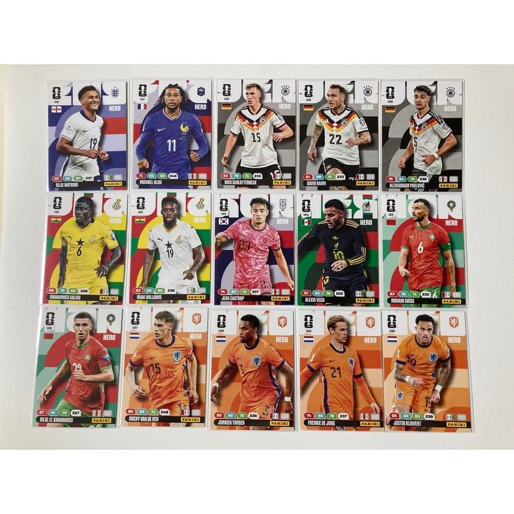 Used PANINI FIFA WORLDCUP 2026 Limited/HERO Card