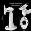 Universal Aluminum Alloy Surveillance Camera Wall Mount Bracket CN Plug (adapter Included)