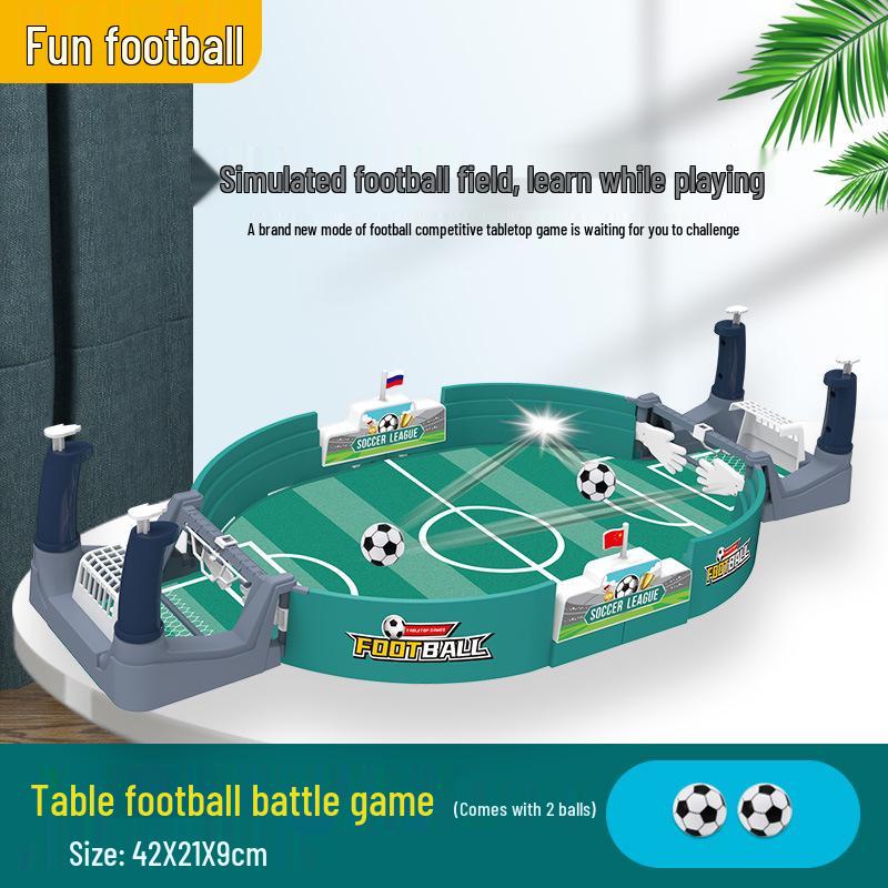 Children s Table Football Game: Two-Player Battle with Water Spray for Parent-Child Interaction