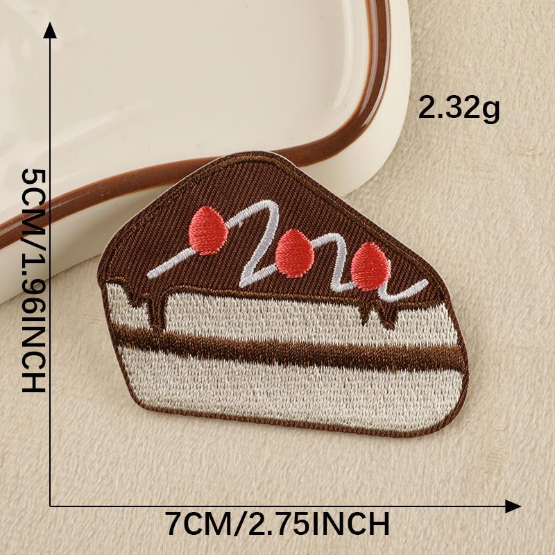 

Duoku DIY вышитые этикетки-наклейки - самоклеящиеся тканевые нашивки для справочников, обуви, шляп и тортов