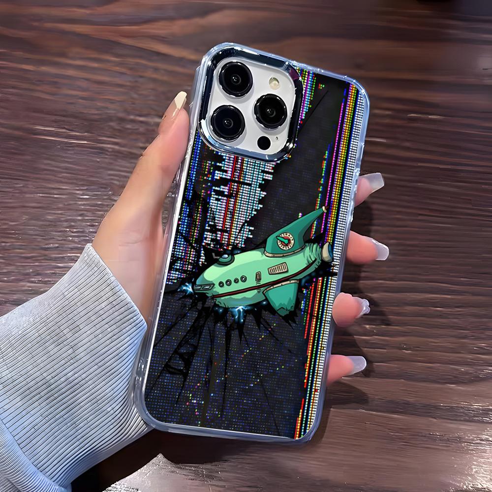

Funny Cute Futuramas Phone Case For IPhone 17 Pro Max 16 15 14 Pro Max IPhone 13 Pro Max 11 Plus Transparent Cover iPhone 13 Pro Max