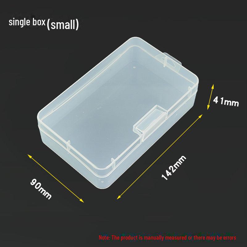 Мобильный органайзер для инструментов и компонентов для ремонта с прозрачным многосекционным ящиком Single layer small component box 675₽