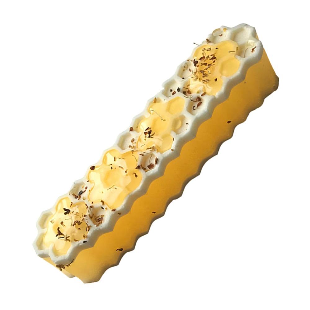 Soft TPR Honey Bar Squeeze Toy Hand Relax Sensory Fidget Toy Honeycomb Pinch Toy Party Favors