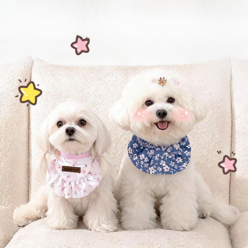 Pet Dog Wet Wipes, Cat Bib, Headband, Cute Decoration, Small and Medium-sized Dog Mouthguard To Prevent Drooling, Mouth Cover