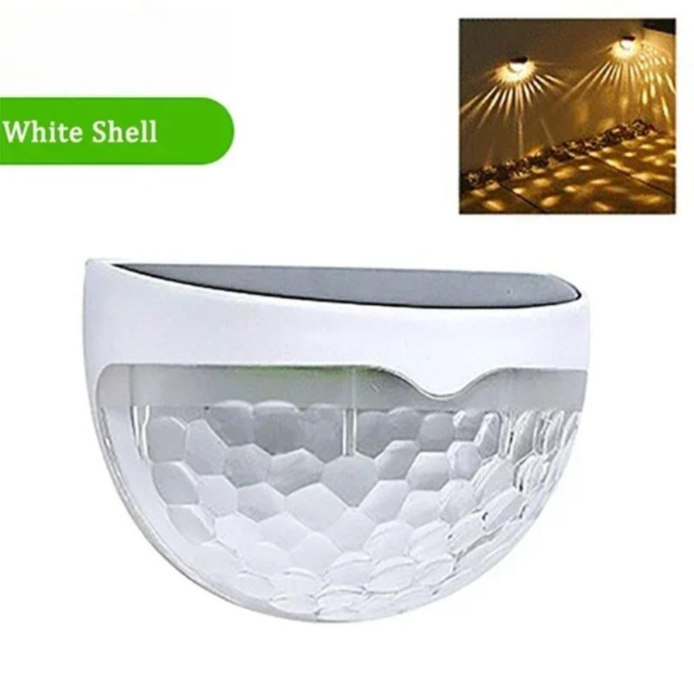 Solar Fence Light Outdoor Waterproof Wall Lamps Garden Energy Light Festoon Decoration LED for Garden Step Patio Stairs 1-12PCS