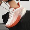Modische Schuhe mit breiter Zehenbox, dicker Sohle und Dämpfung, verbreiterte Herren-Laufschuhe, bequeme, ultraleichte Sportschuhe