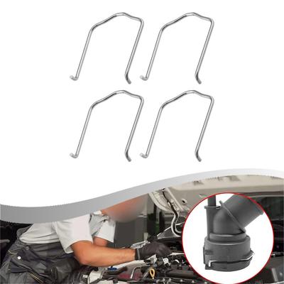 4 Piezas Clips de Brida Clips para Radiador de Coche Mantenimiento del Coche Fácil Instalación Especificaciones de Fábrica Clips para Manguera de Agua del Radiador de Coche