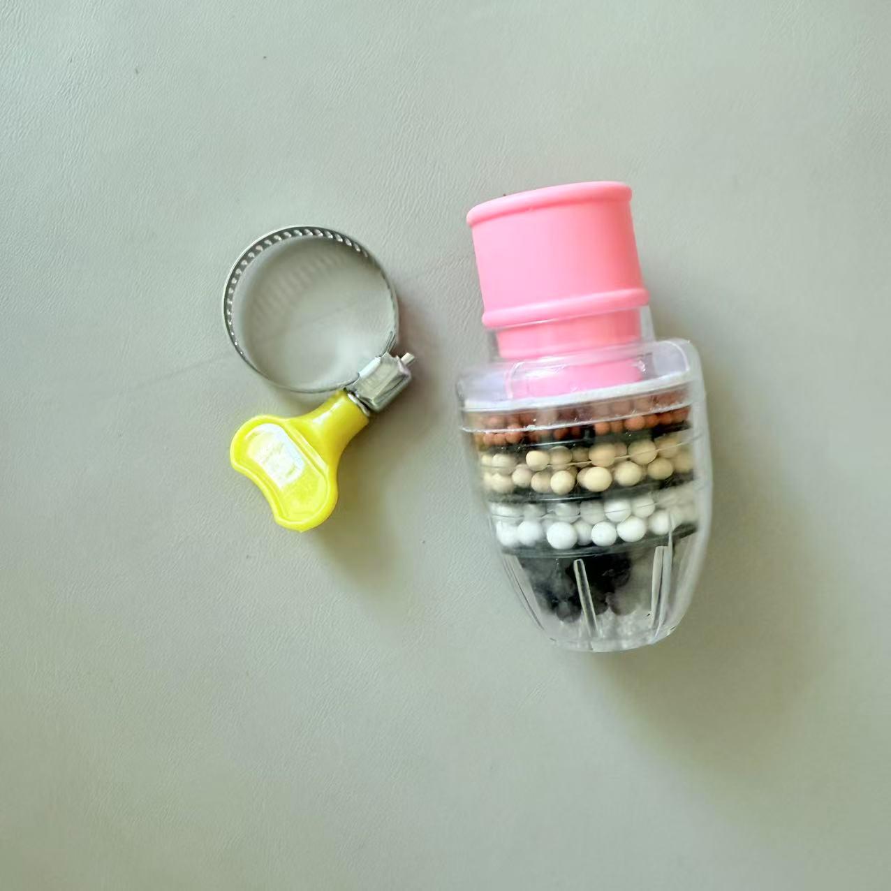 6th Gen Splash-Proof Faucet Shower Head with Water-Saving Filter & Purifier