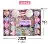 Rainbow Macaron Candy Color Christmas Ornament Set - Gift Box & Party Hanging Decorations