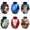 Premium Quality Ugly Xmas Christmas Sweater Santa Jacket Hoodie Pullover For All